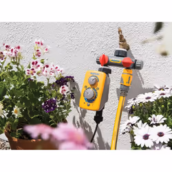 Hozelock 2252 raccordo e adattatore per tubo Connettore per rubinetto PVC Grigio, Rosso, Giallo 1 pz