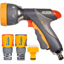 Kit base Multi Spray Gun Pro + raccordi Plus Ø19 mm Il kit Multi Spray Gun Pro contiene la pistola per irrigazione e pulizia  ...