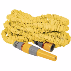 Dettagli tecnici Colore Giallo Dimensione del prodotto, lunghezza 30 m Raccordo tubo flessibile Raccordo a innesto Tubo fless ...