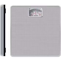 Salter-Bilancia meccanica 433 SVDR da bagno, compatta, colore: argento
