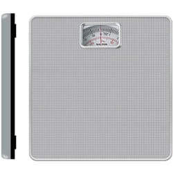 Salter - Bilancia meccanica 433 svdr da bagno, compatta, colore: argento