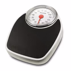 Salter 195 WHKR, Bilancia pesapersone meccanica, 150 kg, 500 g, Nero, Bianco, kg, Analogico