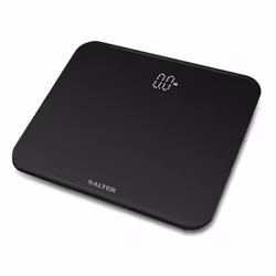 Salter 9204 BK3R, Bilancia pesapersone elettronica, 180 kg, 100 g, Nero, Rettangolo, LED