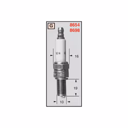 CHAMPION Spark spina RG4PHP OE122