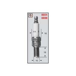 CHAMPION Spark spina RG4PHP OE122
