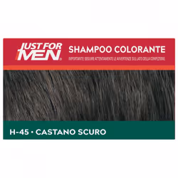 Just For Men Shampoo Colorante H-45 Castano Scuro - Vista aggiuntiva 6