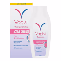 Vagisil Cosmetic Detergente Intimo Active Defense è un detergente intimo delicato e attivo utile per la quotidiana igiene int ...