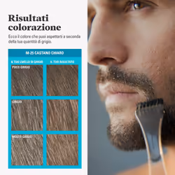 Just For Men Tinta Barba & Baffi Castano Chiaro M25 castano scuro - Vista aggiuntiva 5