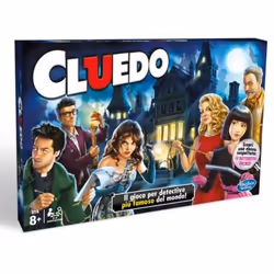 Hasbro Gaming Cluedo, Gioco da tavolo, Pensiero laterale, 8 anno/i, Edizione standard, Gioco di famiglia