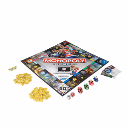 Hasbro Gaming Monopoly Gamer Mario Kart Gioco da tavolo Simulazione economica