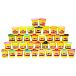Play-Doh Mega Pack da 36 Vasetti, pasta da modellare