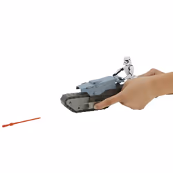 Hasbro Star Wars Galaxy of Adventures First Order Driver and Treadspeeder - Vista aggiuntiva 5
