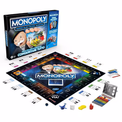 Monopoly Super Electronic Banking, gioco da tavolo, banca elettronica senza contanti, dagli 8 anni in su - Vista aggiuntiva 6