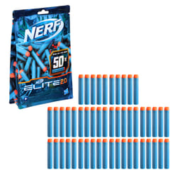 Nerf Elite 2.0 Confezione ricarica 50 dardi, include 50 dardi ufficiali, compatibile con tutti i blaster Elite