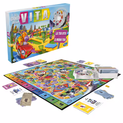 Hasbro Gaming Il Gioco della Vita, il gioco della famiglia, gioco da tavolo per bambini dagli 8 anni in su, per 2-4 giocatori - Vista aggiuntiva 4