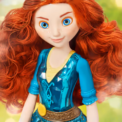 Disney Princess Royal Shimmer - bambola di Merida, fashion doll con gonna e accessori, giocattolo per bambini dai 3 anni in su - Vista aggiuntiva 6