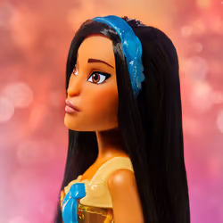 Disney Princess Royal Shimmer - bambola di Pocahontas, fashion doll con gonna e accessori, giocattolo per bambini dai 3 anni in su - Vista aggiuntiva 4