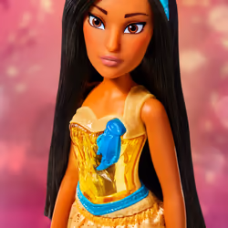 Disney Princess Royal Shimmer - bambola di Pocahontas, fashion doll con gonna e accessori, giocattolo per bambini dai 3 anni in su - Vista aggiuntiva 5
