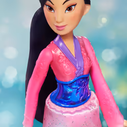Disney Princess Royal Shimmer - bambola di Mulan, fashion doll con gonna e accessori, giocattolo per bambini dai 3 anni in su - Vista aggiuntiva 4