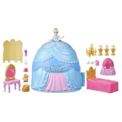 Hasbro Disney Princess Secret Styles Cinderella Story Skirt - Cenerentola, playset con bambola, abiti e tanto altro, giocattolo per bambine dai 4 anni in su