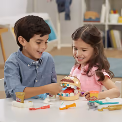Play-Doh Dottor Trapanino, playset con 8 barattoli di pasta da modellare atossica, per bambini dai 3 anni in su - Vista aggiuntiva 5