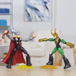 Marvel Avengers Bend and Flex Thor Vs. Loki - Vista aggiuntiva 6