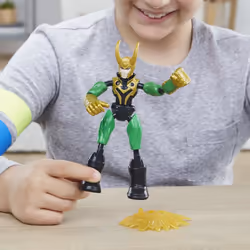 Marvel Avengers Bend and Flex Thor Vs. Loki - Vista aggiuntiva 7