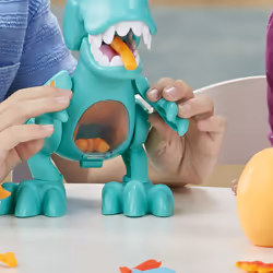 Play-Doh Dino Crew - Il T-Rex Mangione, dinosauro giocattolo con suoni da dinosauro e 3 uova , per bambini dai 3 anni in su - Vista aggiuntiva 5