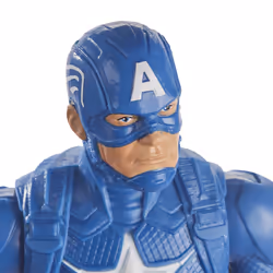 Marvel Avengers Avengers - Captain America (Action figure 30 cm con blaster Titan Hero Blast Gear) - Vista aggiuntiva 3