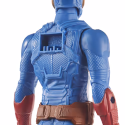 Marvel Avengers Avengers - Captain America (Action figure 30 cm con blaster Titan Hero Blast Gear) - Vista aggiuntiva 4