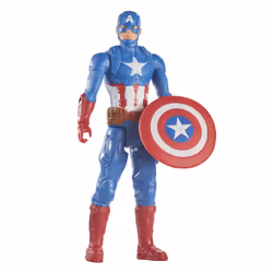 Marvel Avengers Avengers - Captain America (Action figure 30 cm con blaster Titan Hero Blast Gear) - Vista aggiuntiva 8