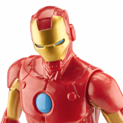 Marvel Avengers Avengers - Iron Man (Action figure da 30cm, con blaster Titan Hero Blast Gear) - Vista aggiuntiva 5