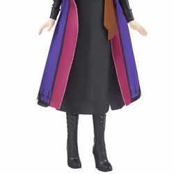 Disney Frozen 2 Disney Frozen - Anna (Fashion Doll con capelli lunghi e abito ispirato al film Frozen 2)