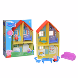 Peppa Pig La Casa di , include action figure di e 6 accessori divertenti, giocattolo per età prescolare dai 3 anni in su - Vista aggiuntiva 6