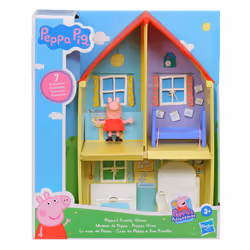 Peppa Pig La Casa di , include action figure di e 6 accessori divertenti, giocattolo per età prescolare dai 3 anni in su - Vista aggiuntiva 7