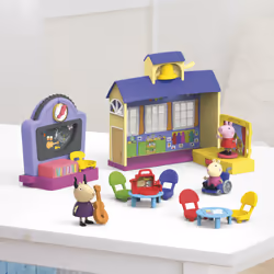 Peppa Pig - La Scuola di , playset con frasi e suoni, per bambini di età prescolare dai 3 anni in su - Vista aggiuntiva 6