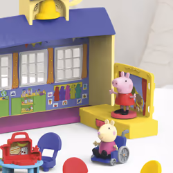 Peppa Pig - La Scuola di , playset con frasi e suoni, per bambini di età prescolare dai 3 anni in su - Vista aggiuntiva 8