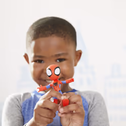 Marvel Spidey e I Suoi Fantastici Amici, Spidey, action figure in scala alto 15 cm, con 1 accessorio, per i bambini dai 3 anni in su - Vista aggiuntiva 8