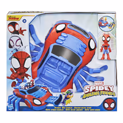 Marvel Spidey e i Suoi Fantastici Amici - Ultimate Web-Crawler, include veicolo spara colpi e un personaggio da 10 cm, per bambini dai 3 anni in su - Vista aggiuntiva 4