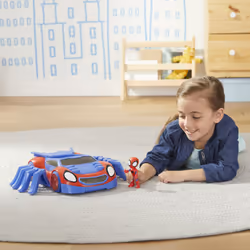 Marvel Spidey e I Suoi Fantastici Amici, Ultimate Web-Crawler, include veicolo spara colpi e un personaggio da 10 cm, per bambini dai 3 anni in su - Vista aggiuntiva 4