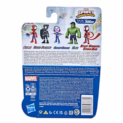 Marvel Spidey e I Suoi Fantastici Amici, Hulk, action figure del supereroe da 10 cm, per bambini dai 3 anni in su - Vista aggiuntiva 4