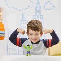 Marvel Spidey e I Suoi Fantastici Amici, Hulk, action figure del supereroe da 10 cm, per bambini dai 3 anni in su - Vista aggiuntiva 6
