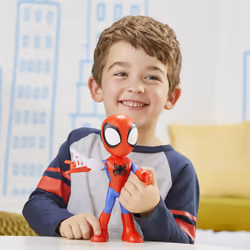 Marvel Spidey e I Suoi Fantastici Amici, mega Spidey, action figure da 22,5 cm, giocattolo per età prescolare, dai 3 anni in su - Vista aggiuntiva 7