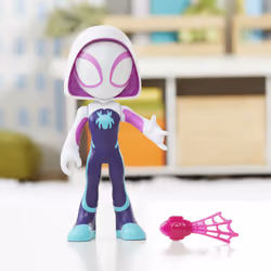 Marvel Spidey e I Suoi Fantastici Amici, mega Ghost-Spider, action figure da 22,5 cm, giocattolo per età prescolare, dai 3 anni in su - Vista aggiuntiva 7