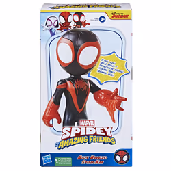 Marvel Spidey e I Suoi Fantastici Amici, mega Miles Morales, action figure da 22,5 cm, giocattolo per età prescolare, dai 3 anni in su - Vista aggiuntiva 4