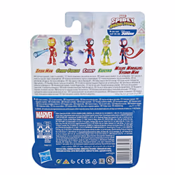 Marvel Spidey e I Suoi Fantastici Amici, Iron Man, action figure da 10 cm, giocattolo per età prescolare con accessorio, dai 3 anni in su - Vista aggiuntiva 4