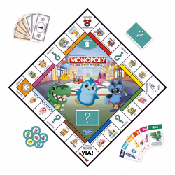 Monopoly - Il Mio Primo, gioco da tavolo per famiglie, per bambini dai 4 anni in su - Vista aggiuntiva 6