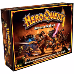 Avalon Hill , HeroQuest, gioco da tavolo per adulti di avventura fantasy con oltre 65 miniature, dai 14 anni in su, per 2-5 Giocatori, versione italiana - Vista aggiuntiva 4