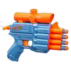 Nerf Elite 2.0 Prospect QS-4, blaster con 8 dardi originali Elite, può contenere fino a 4 dardi, mirino telescopico fisso