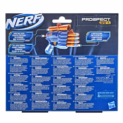 Nerf Elite 2.0 Prospect QS-4, blaster con 8 dardi originali Elite, può contenere fino a 4 dardi, mirino telescopico fisso - Vista aggiuntiva 5